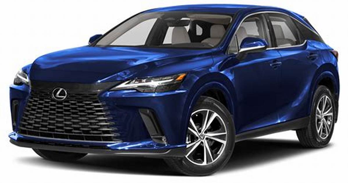 2025 Lexus Rx 350 Visual Deep Dive: Interior Craftsmanship & F Sport Details