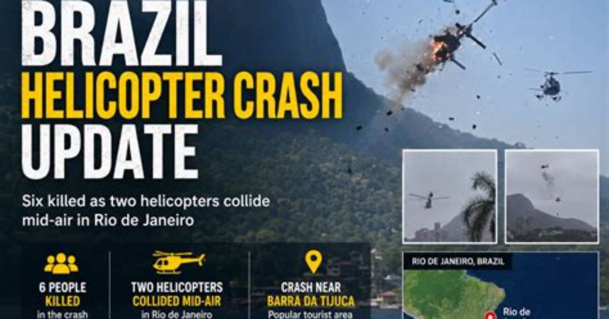Brazil Helicopter Collision: Crash Scene Evidence, Video Footage, and Autopsy Updates