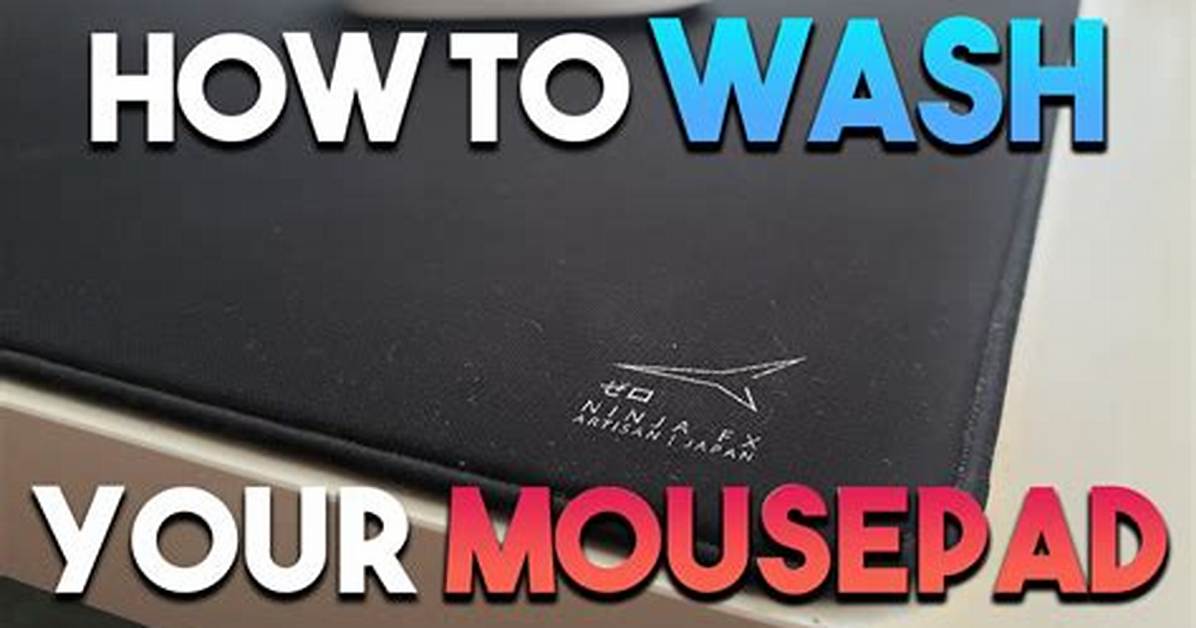 Can You Machine Wash a Mousepad? Debunking Risky Hacks That Destroy Sensor Glide