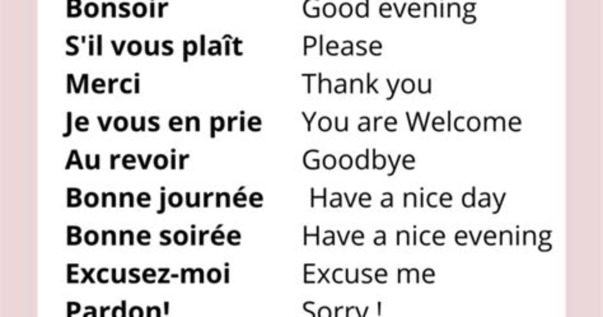 Fact-Checking French Politeness: Does S'il Vous Plaît Actually Mean If It Pleases You?