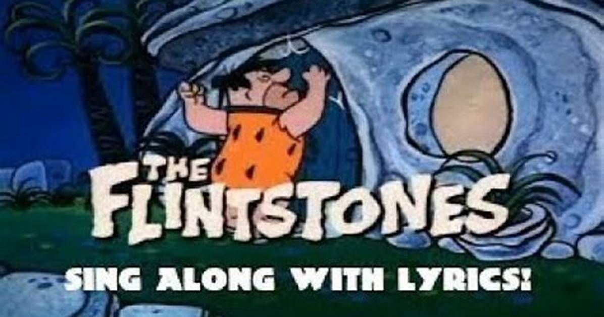 Full Official Lyrics to 'Meet the Flintstones' Matched with Classic Opening Scenes