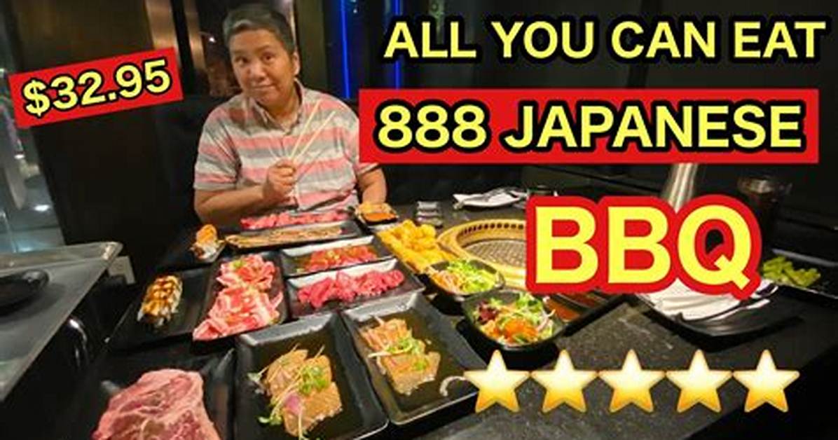 Inside 888 Japanese Bbq: a Look at Nevada's Top Tabletop Dining Spot
