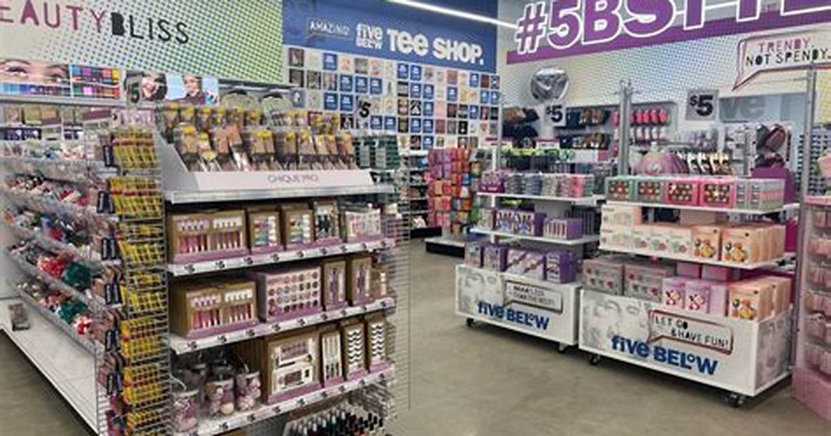 Inside Five Below Tupelo Ms: Visual Store Tour, Map Location, and Aisle Highlights