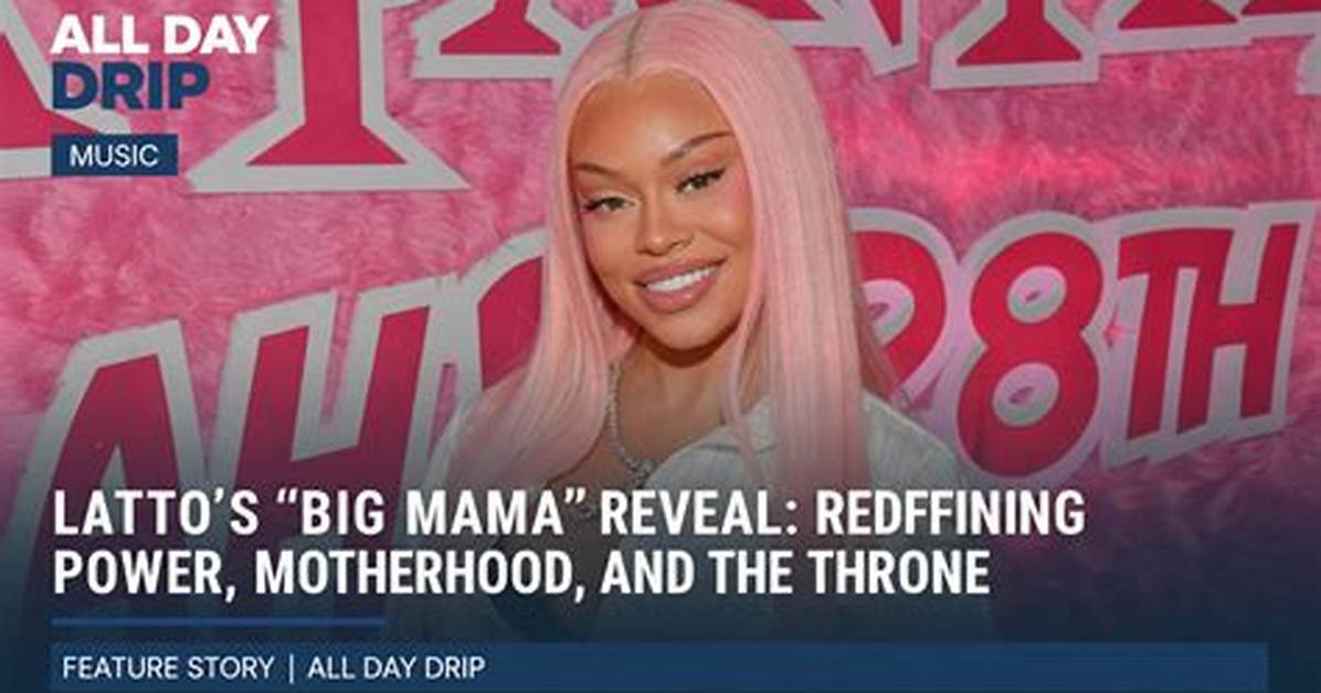 Inside Latto's 'Big Mama' Reveal: Album Bump Photos and Baby Arrival