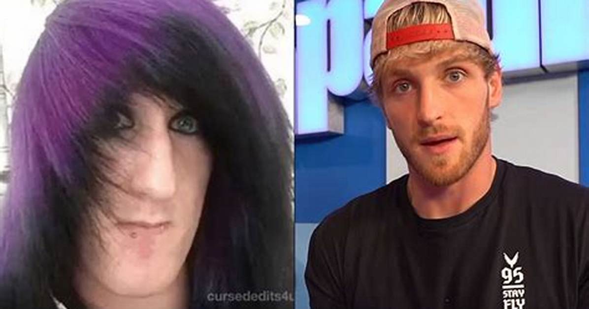 Inside Logan Paul’s Emo Look: the Makeup, the Hair, and the Video