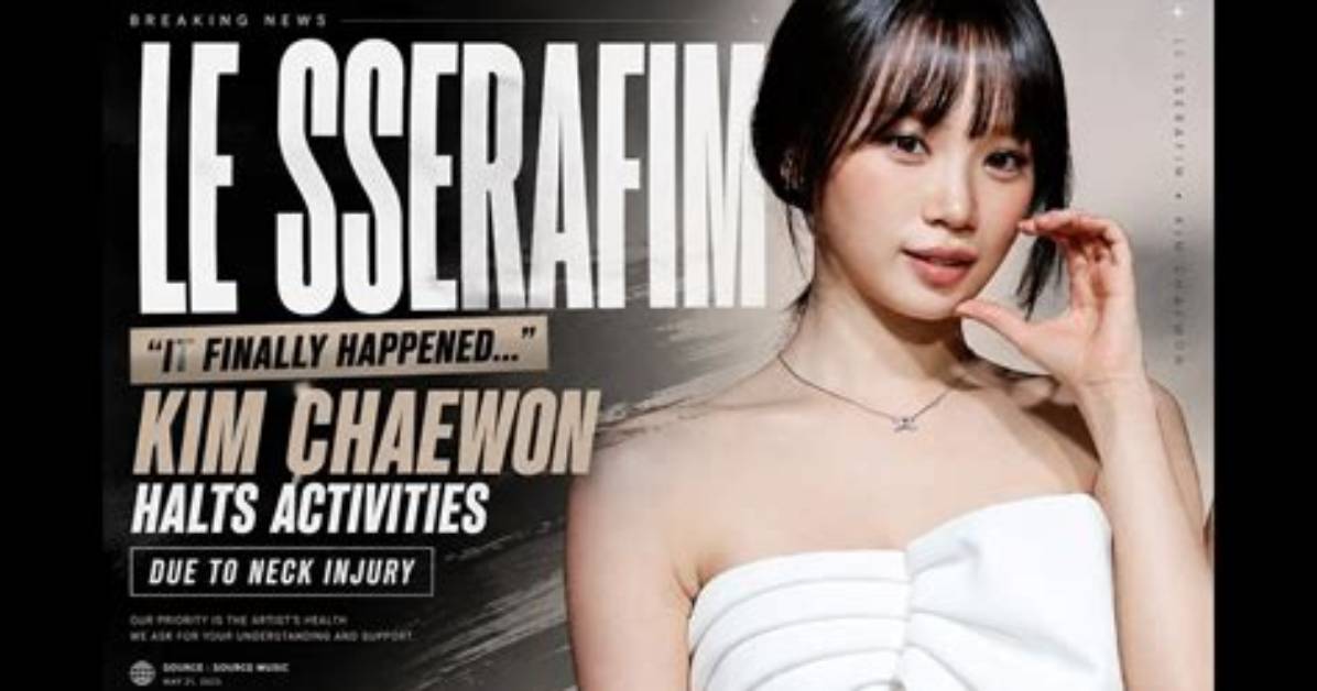 Kim Chaewon Takes Hiatus for Neck Injury: Full Timeline of Her Health Updates
