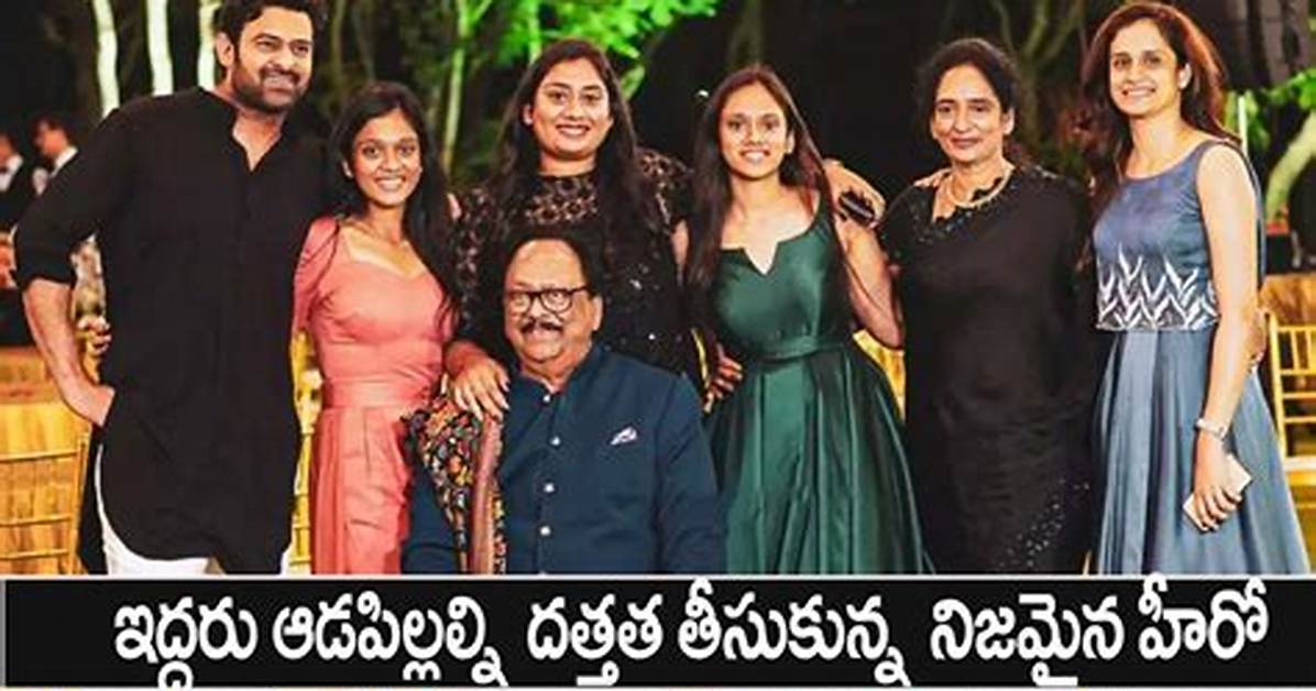 Krishnam Raju's Family Explained: Wife, Daughters, Prabhas, and Estate Successors