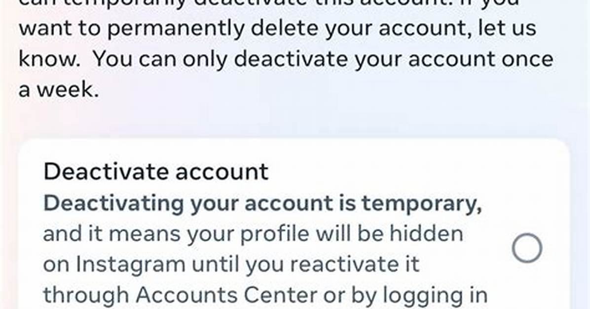 Logging out Vs. Deactivating Instagram: Fact-Checking Common Account Privacy Myths