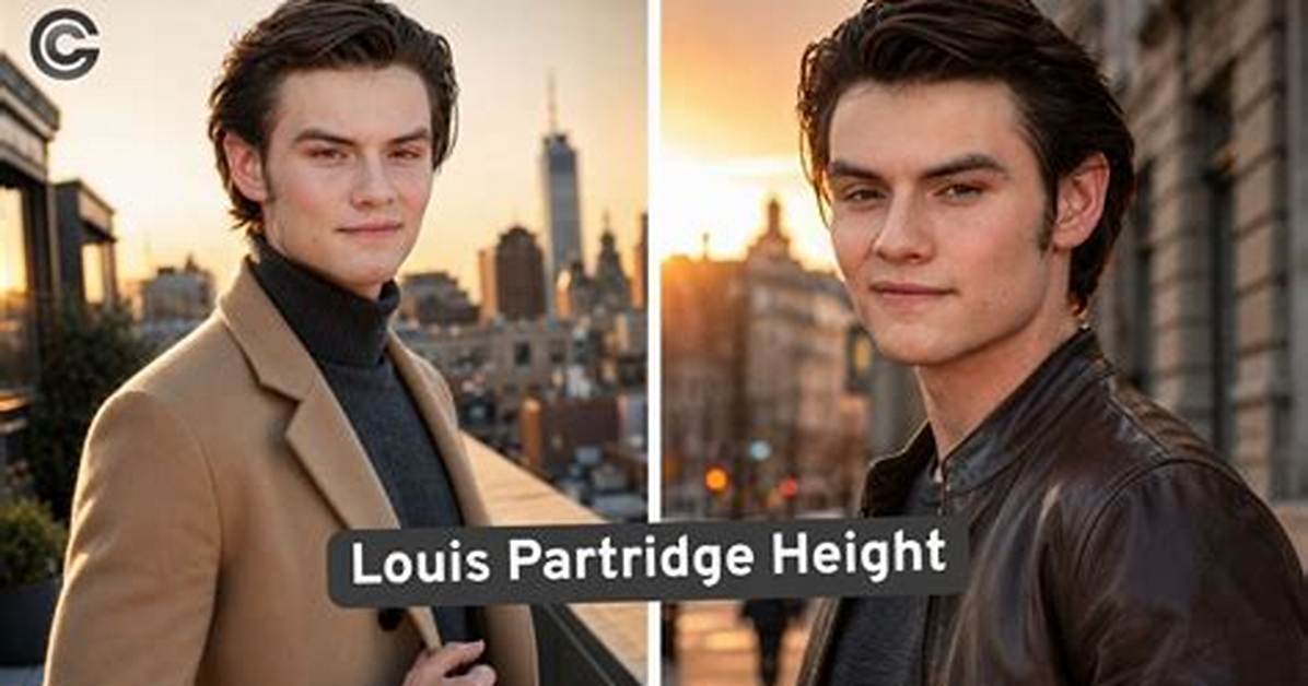 Louis Partridge Height Comparison: Photos Next to Co-Stars and Olivia Rodrigo