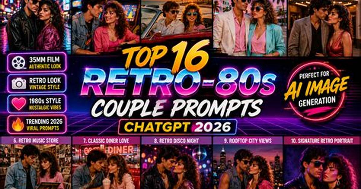 Mastering the 1980S Retro Aesthetic: Tested Chatgpt Self-Portrait Prompts