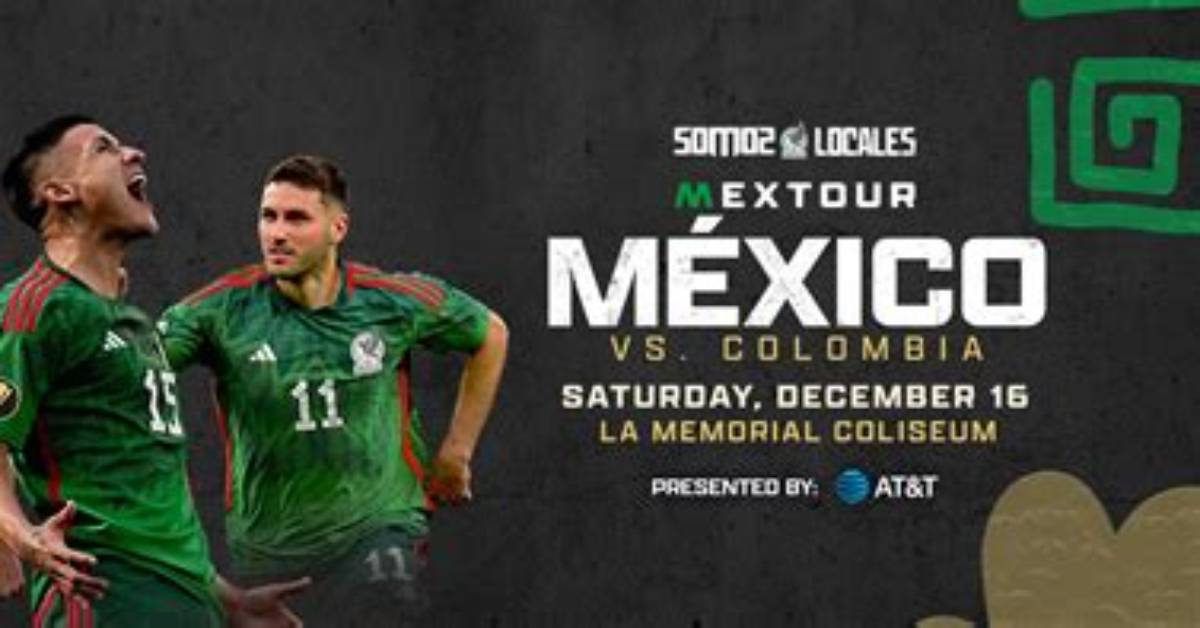 Mexico vs Colombia Tickets on Sale Now as Mextour 2026 Kicks off in Baltimore