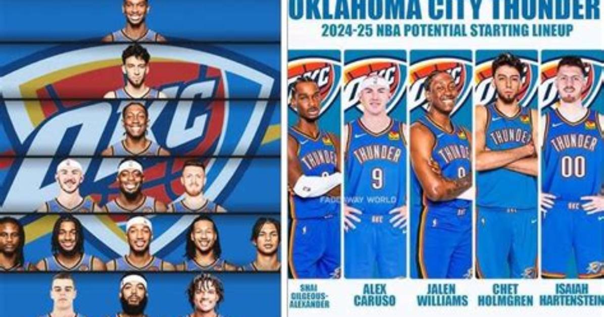 Oklahoma City Thunder Player Guide: Full Roster, Depth Chart, and Prospect History