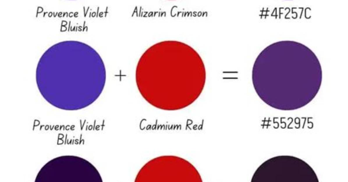 Purple and Red Makes What Colour? Complete Mixing Guide and Palette Tips