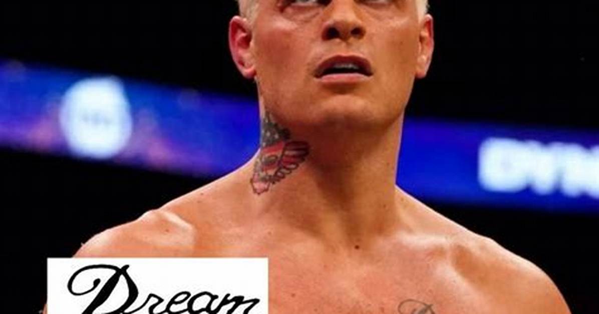 The Cody Rhodes Chest Tattoo Mystery: Why His Infamous Ink Moved to His Neck