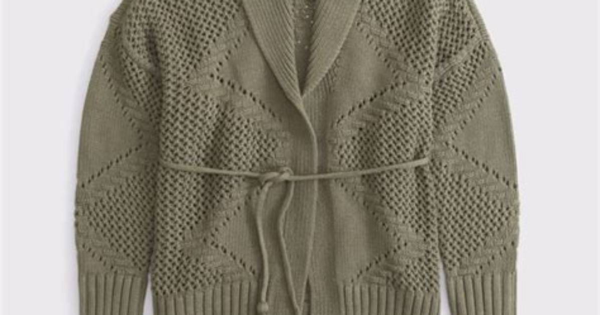 The Luxury Dupe Breakdown: Abercrombie Textural Cable Knit Vs. High-End Cashmere