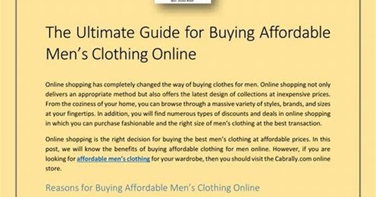 The Master Guide to Affordable Online Clothing: How to Build an Elevated Capsule Wardrobe