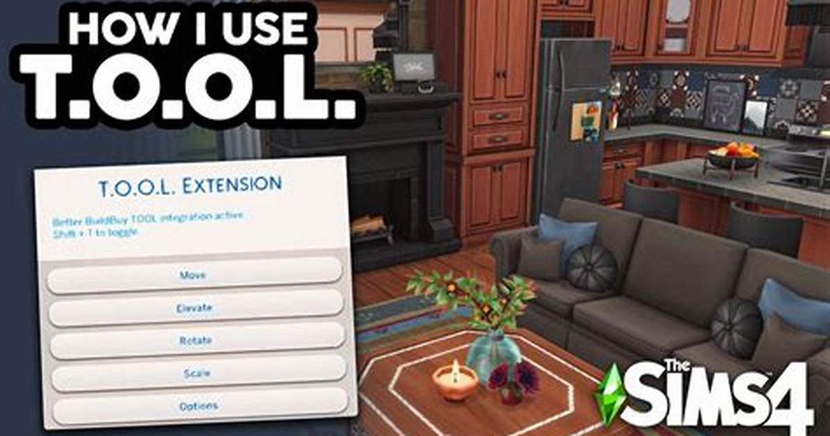 The Sims 4 T. O. O. L. Mod Masterclass: How to Install, Move Objects off-Lot, and Fix Bugs