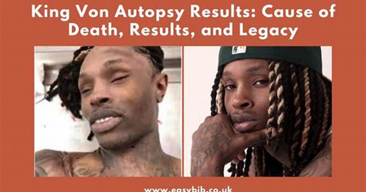 Timeline of King Von's Passing: from the Atlanta Incident to the Mortuary Photo Outcry