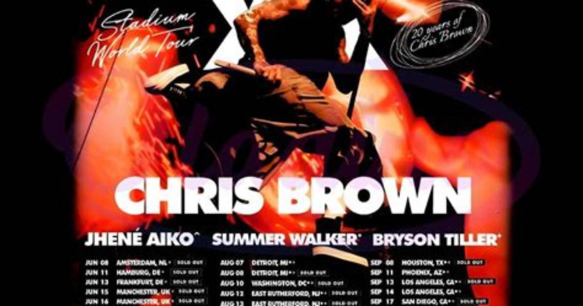 Timeline of Tour Antics: from Chris Brown Lap Dances to Usher's Stage Ejection