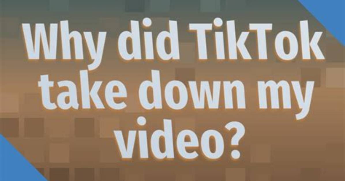Why Did Tiktok Take Down Your Video? the Real Reason Millions of Clips Vanished Overnight